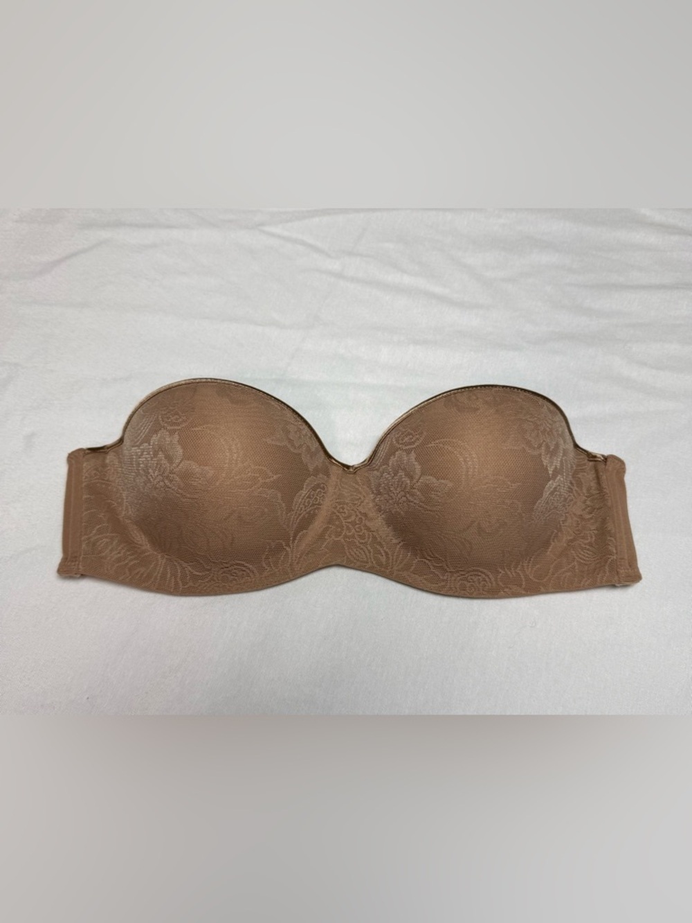Natori Private Luxuries Strapless Lace-Overlay Bra - Picture 4 of 8